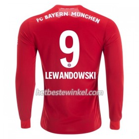 FC Bayern München Robert Lewandowski 9 Voetbalshirts Thuis 2019/20 - LS